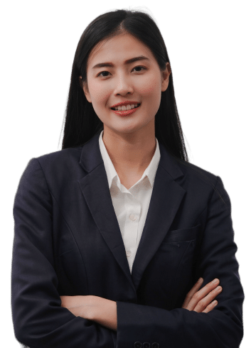 Girl showing CIMA BA4 Official Kaplan eBooks.