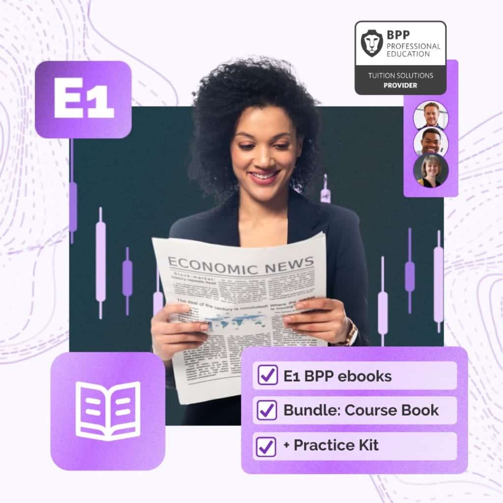 CIMA E1 BPP eBooks bundle
