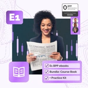 CIMA E1 BPP eBooks bundle