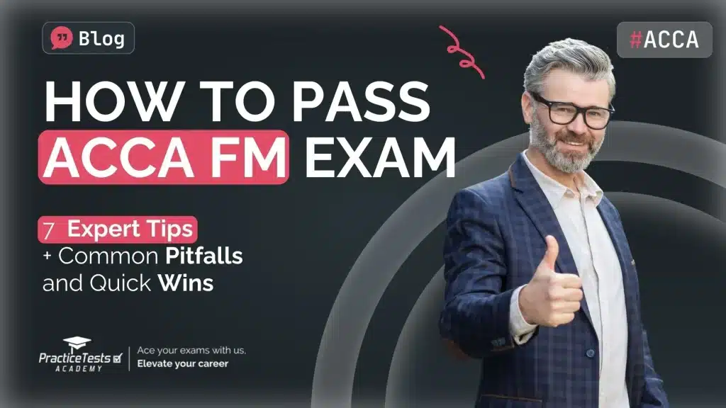 How to pass ACCA FM