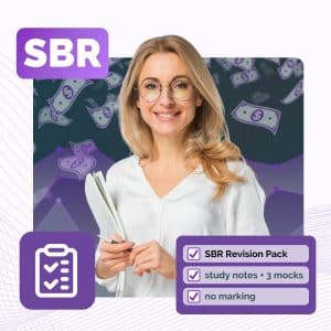 ACCA SBR Revision Pack no marking